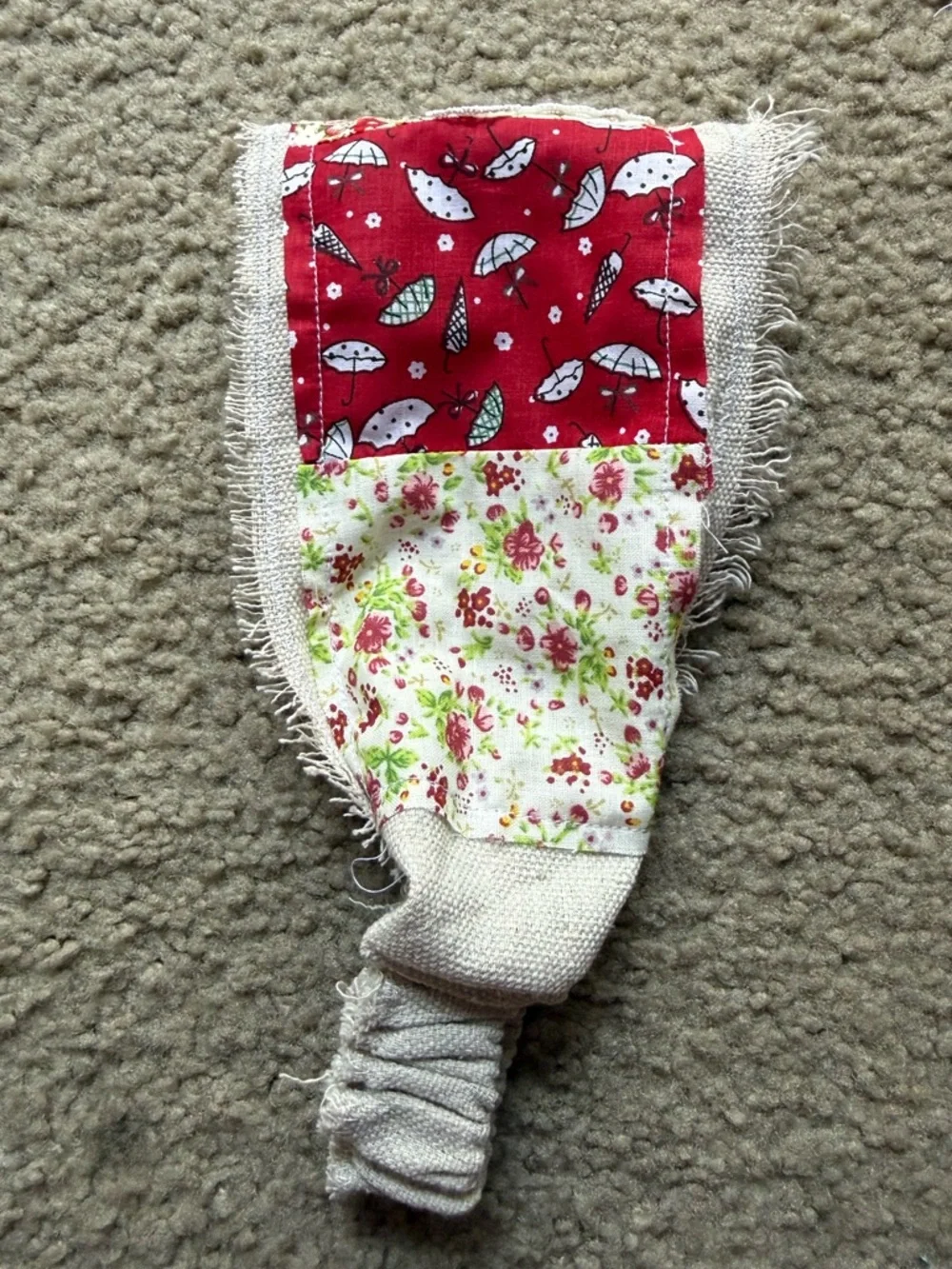 Boho Patchwork Wide Headbands Duo, Fits All Rhinestone Cotton Linen Hairbands